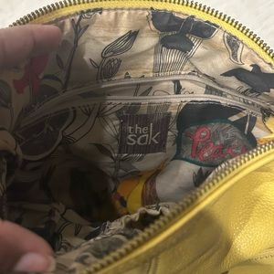 The sak women’s yellow boho bag.